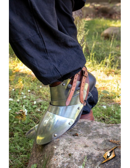 Escarpins ou sabatons médiévaux...