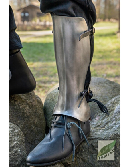 Grèves de mercenaire en acier poli