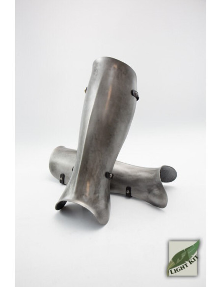 Grèves de mercenaire en acier poli