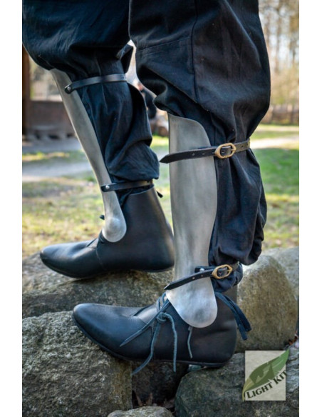 Grèves de mercenaire en acier poli