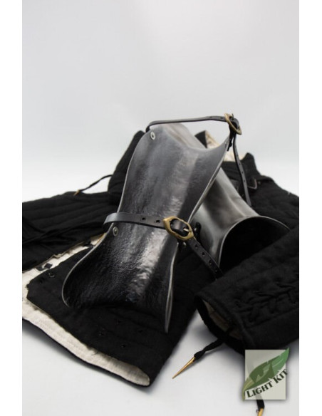 Grèves de mercenaire en acier poli