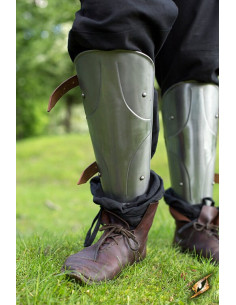 Grèves médiévales du Roi en acier poli