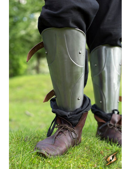 Grèves médiévales du Roi en acier poli