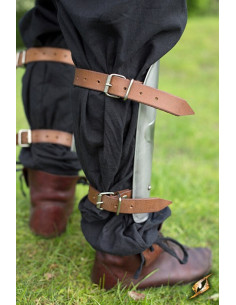 Grèves médiévales du Roi en acier poli 2