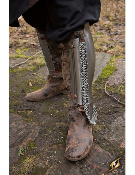 Grèves persanes en acier poli