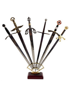 Ensemble médiéval (2) de 6 ouvre-lettres d'épée historiques