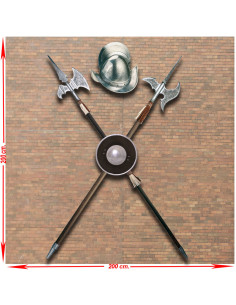 Panoplie d'armes des conquistadors espagnols