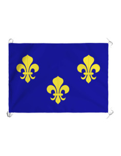 Bannière-drapeau de la France avant la Révolution (70x100 cms.)