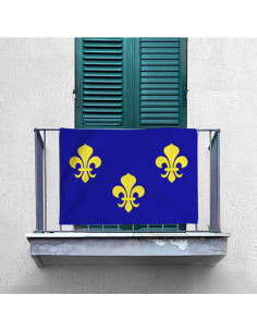 Bannière-drapeau de la France avant la Révolution (70x100... 2