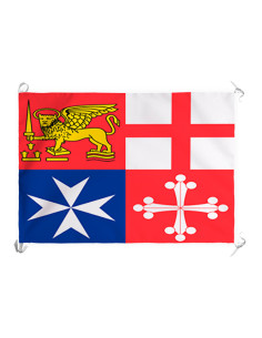 Bannière-drapeau de la marine italienne (70x100 cms.)