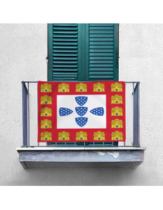Bannière-drapeau médiéval portugais des XIIIe-XIVe... 2