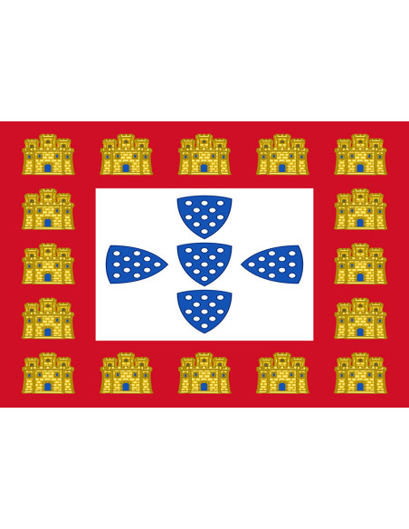 Bannière-drapeau médiéval portugais...