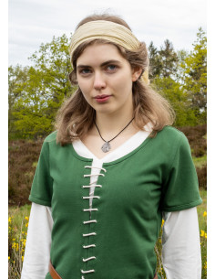 Robe médiévale Ava à manches courtes 2