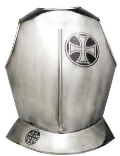 Cuirasse templière avec croix
