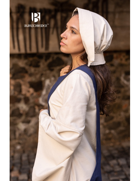 Bonnet médiéval femme Helga cap,...