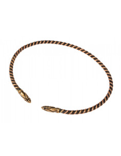 Torque viking à têtes de corbeaux