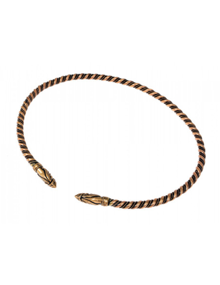 Torque viking à têtes de corbeaux