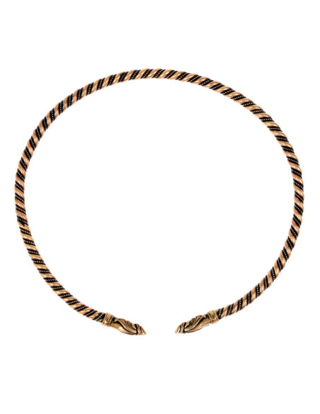 Torque viking à têtes de corbeaux