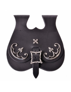 Sac de ceinture de courtisan médiéval (22x22 cm.)
