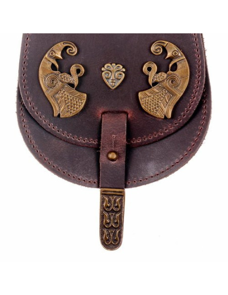 Sac banane en cuir Viking Haakon le...