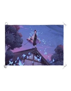 Bannière-Drapeau Demon Slayer Kochou Shinobu (70x100 cms.)