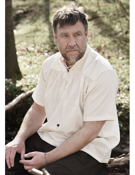 Chemise d'été médiévale à manches...