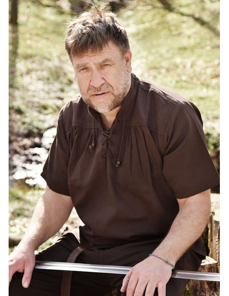 Chemise d'été médiévale à manches...