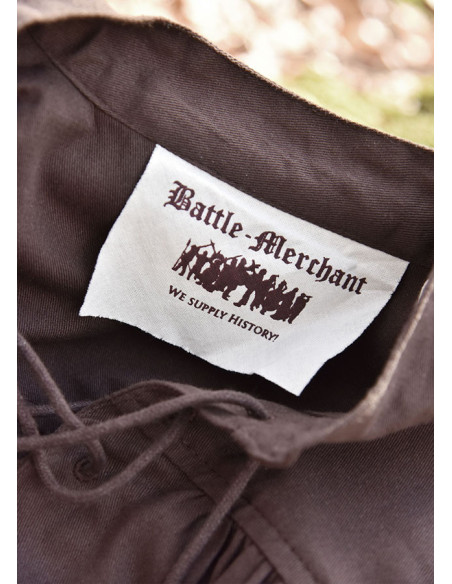 Chemise d'été médiévale à manches...