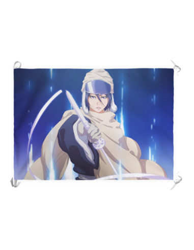 Bannière-Drapeau Kuchiki Rukia de Bleach (70x100 cms.)
 Matériel-Satin