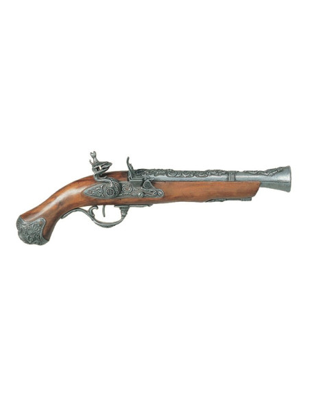 Pistolet tromblon, Londres du XVIIIe siècle