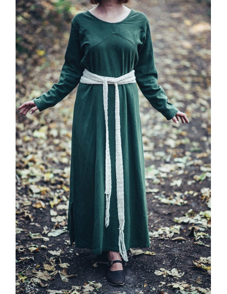 Ceinture médiévale longue en coton...