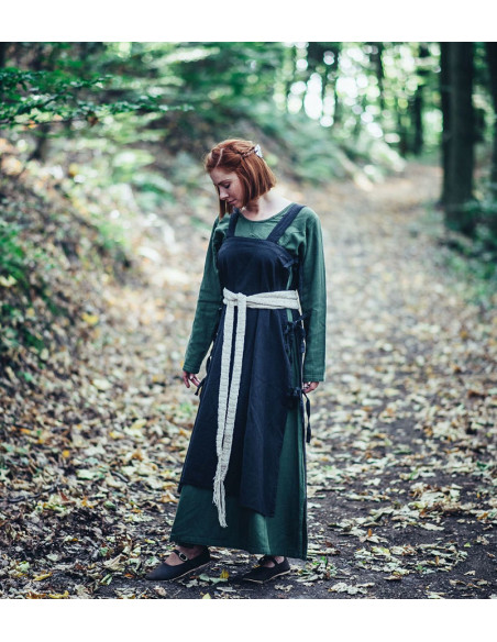 Ceinture médiévale longue en coton...