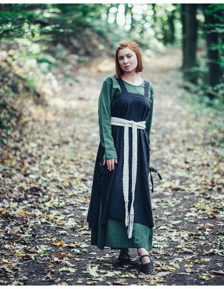 Ceinture médiévale longue en coton...