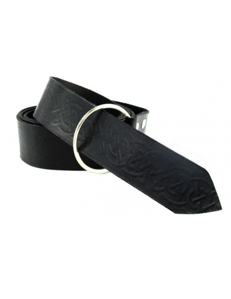 Ceinture en cuir avec imprimé...