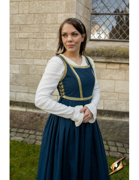 Robe Médiévale Lucrecia Bleu Nuit
