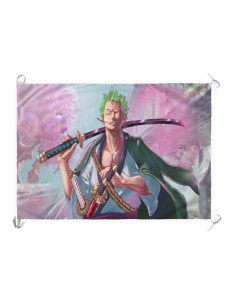 Bannière-Drapeau Zoro anime One Piece (70x100 cms.)