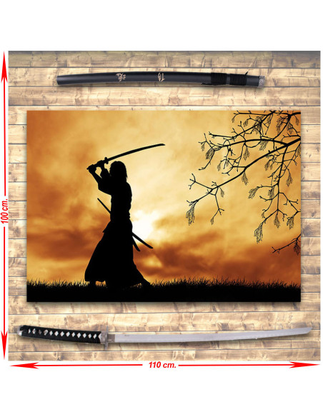 Bannière de l'aube + Pack Katana de l'esprit du dernier samouraï