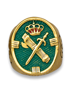 Anneau en acier de la Garde Civile Espagnole