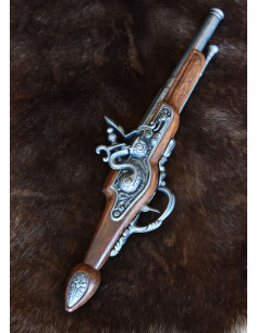 Pistolet à silex droit anglais, seconde moitié du XVIIIe... 2
