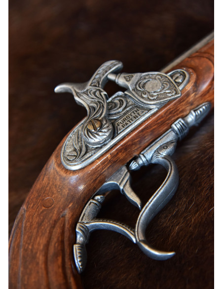 Pistolet à percussion Joseph Kirner,...