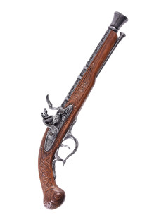 Pistolet tromblon français, Espingole, XVIIIe siècle