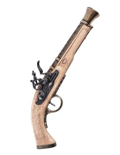 Pistolet de duel Espingole, finition ivoire, XVIIIe siècle