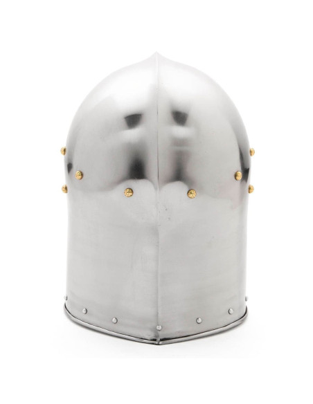 Casque médiéval de type Barbuta sans... Casque médiéval de type Barbuta sans...