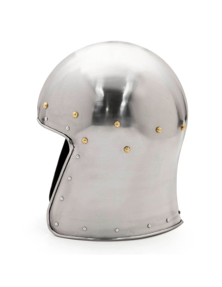 Casque médiéval de type Barbuta sans... Casque médiéval de type Barbuta sans...