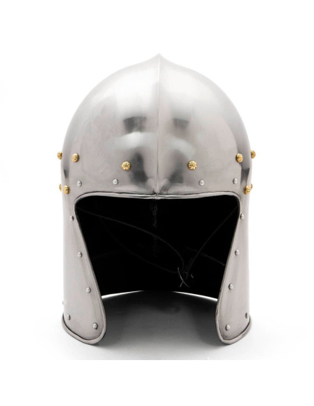 Casque médiéval de type Barbuta sans... Casque médiéval de type Barbuta sans...