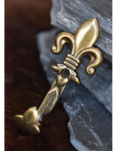 Support mural Fleur de Lys, couple