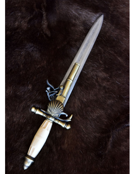 Pistolet français, type poignard,...