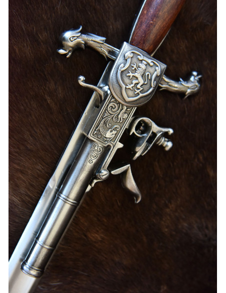 Pistolet allemand, type poignard,...