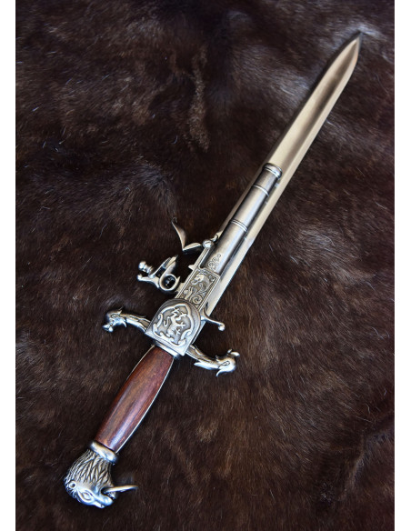 Pistolet allemand, type poignard,...