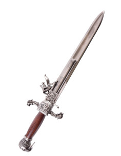 Pistolet allemand, type poignard, XVIIIe siècle